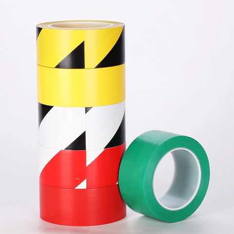 Барьер безопасности Предостерегающая маркировка ПВХ Желто-зеленый цвет PE Пластиковая предупреждающая лента