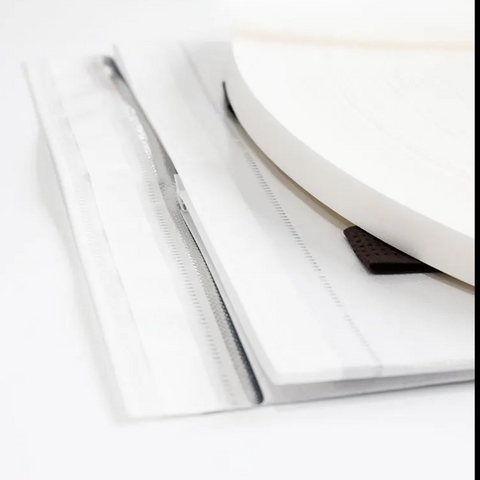 Белая водонепроницаемая перманентная клейкая лента для картонных конвертов